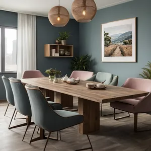 dining room wall art mockup example 1